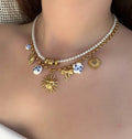 Collier breloque acier inoxydable