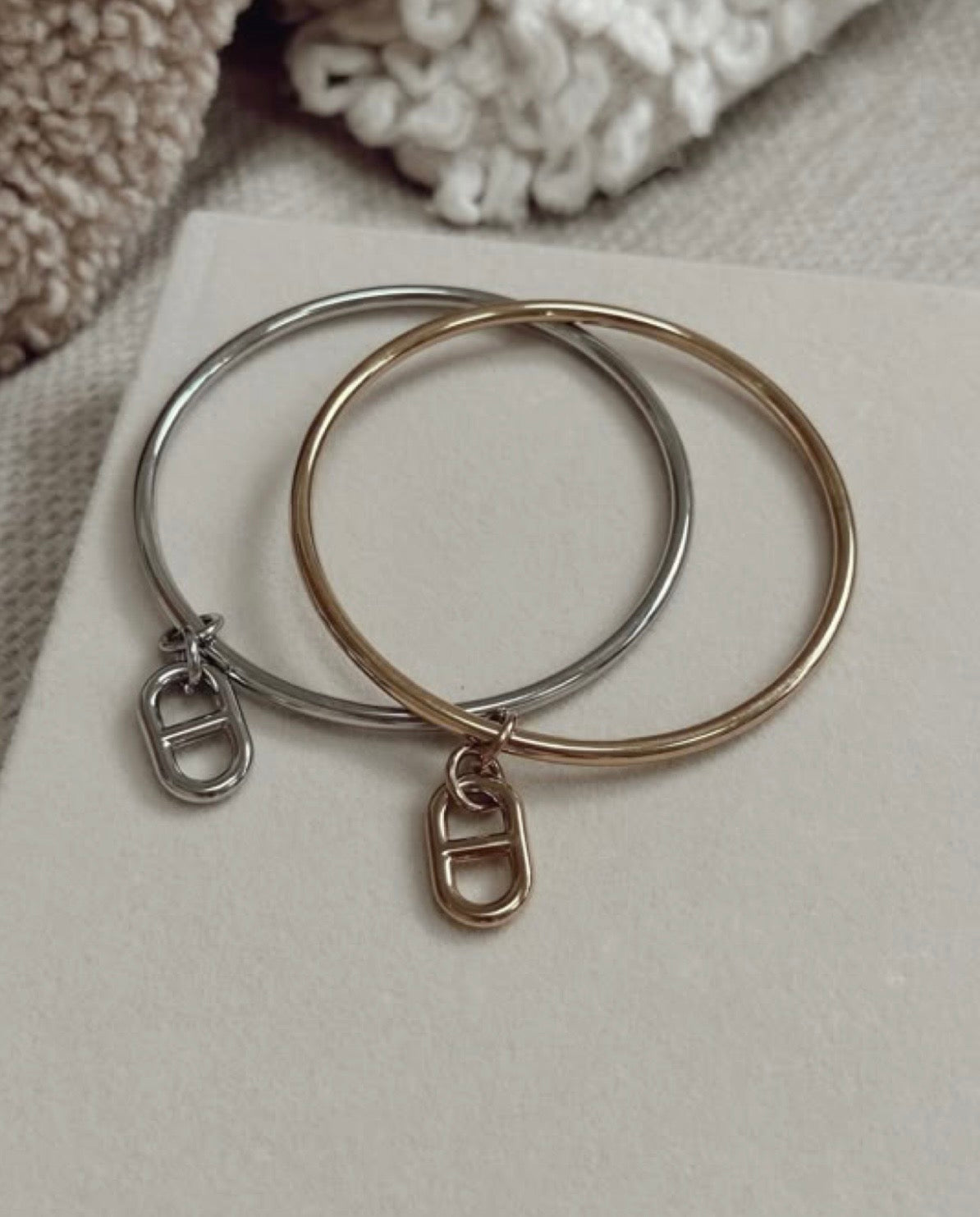 Bracelet maille marine
