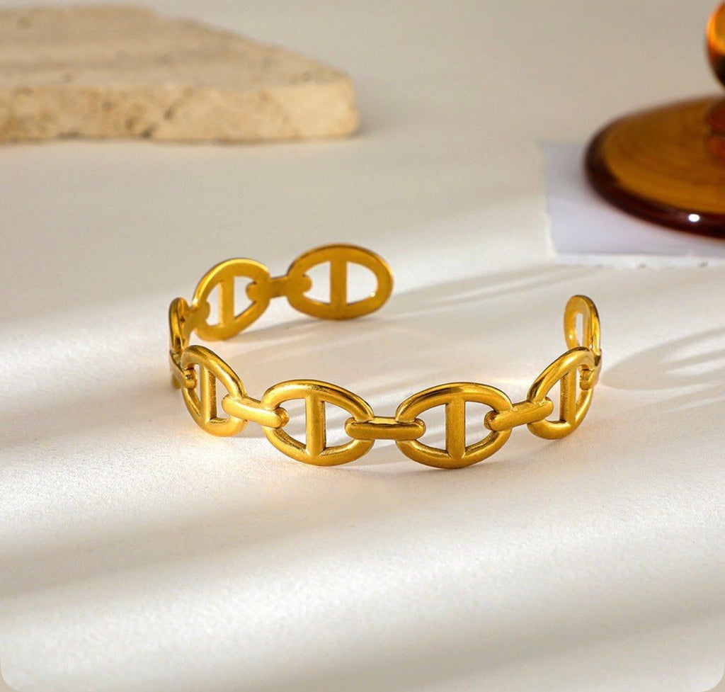 Bracelet maille marine