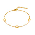 Bracelet maille marine