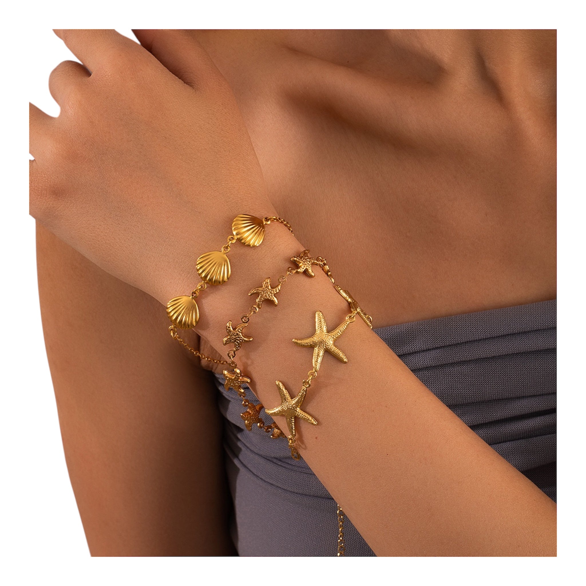 Bracelet étoile mer