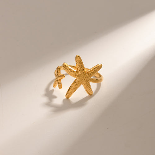 Bague étoiles mer